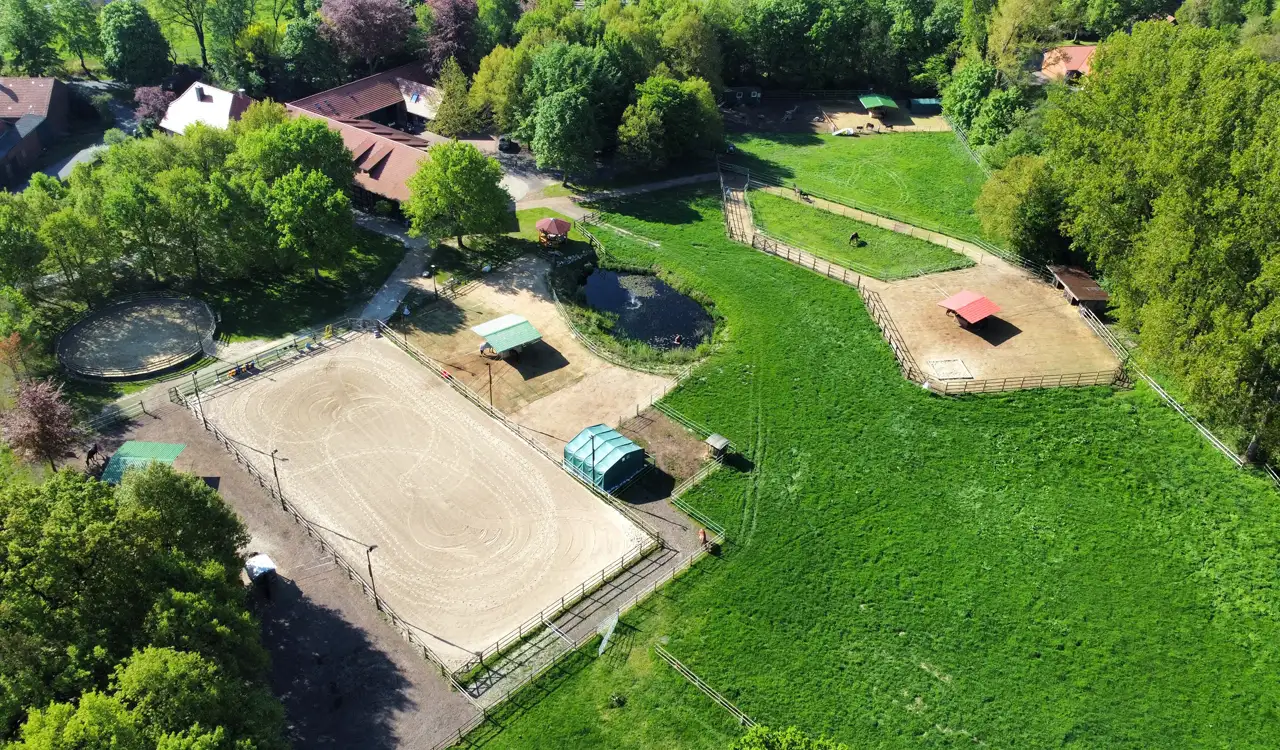 Gestuet Lohhof Luftbild
